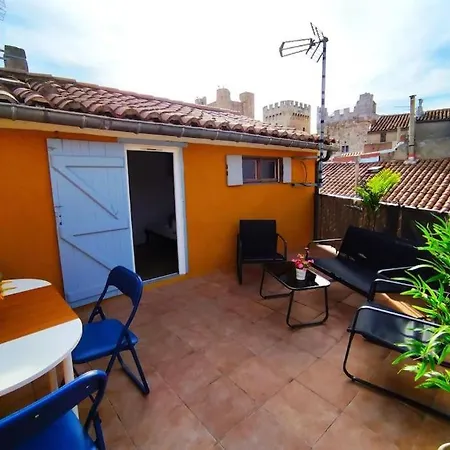 Apartmán T2 Duplex Avec Terrasse Vue Cathedrale *